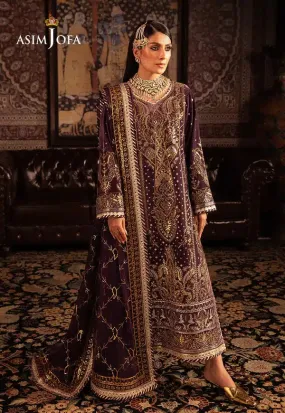 Asim Jofa | Makhmal Wedding Velvet 23 | AJMM-06