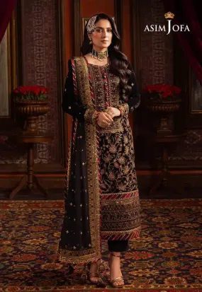 Asim Jofa | Makhmal Wedding Velvet 23 | AJMM-08