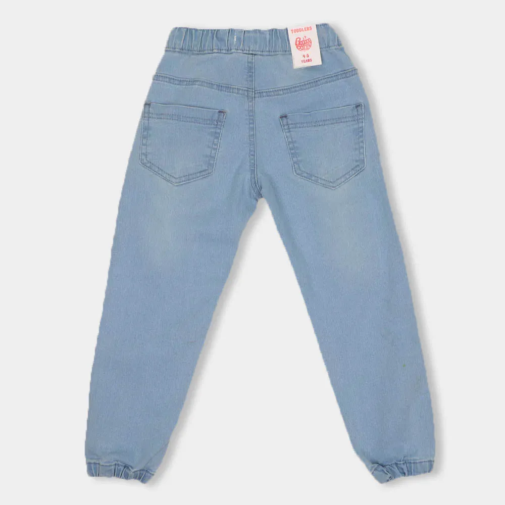 Boys Denim Trouser - L. Blue