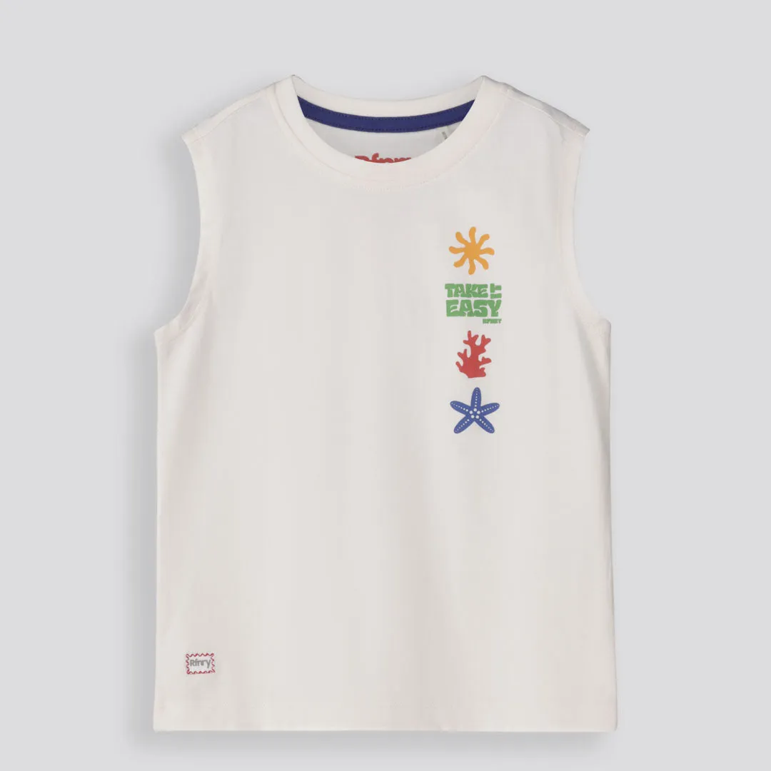 Boys Tanks _ 154834 _ Off White