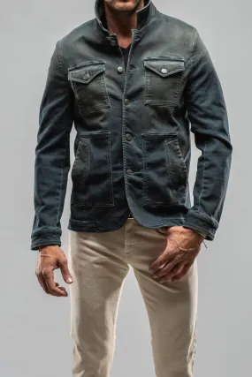 Chase Denim Jacket In Anthracite