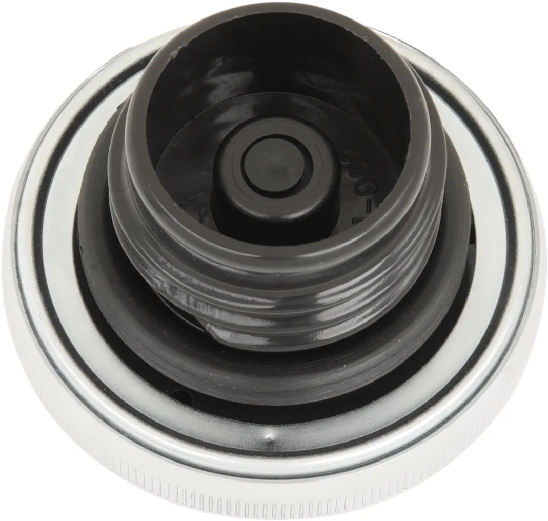 Chrome Non-Vented Screw-In Petrol Gas Cap Harley-Davidson 1982-1995 - Drag Specialties DS390136