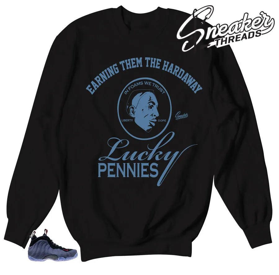 Foamposite Denim Lucky Penny Sweater