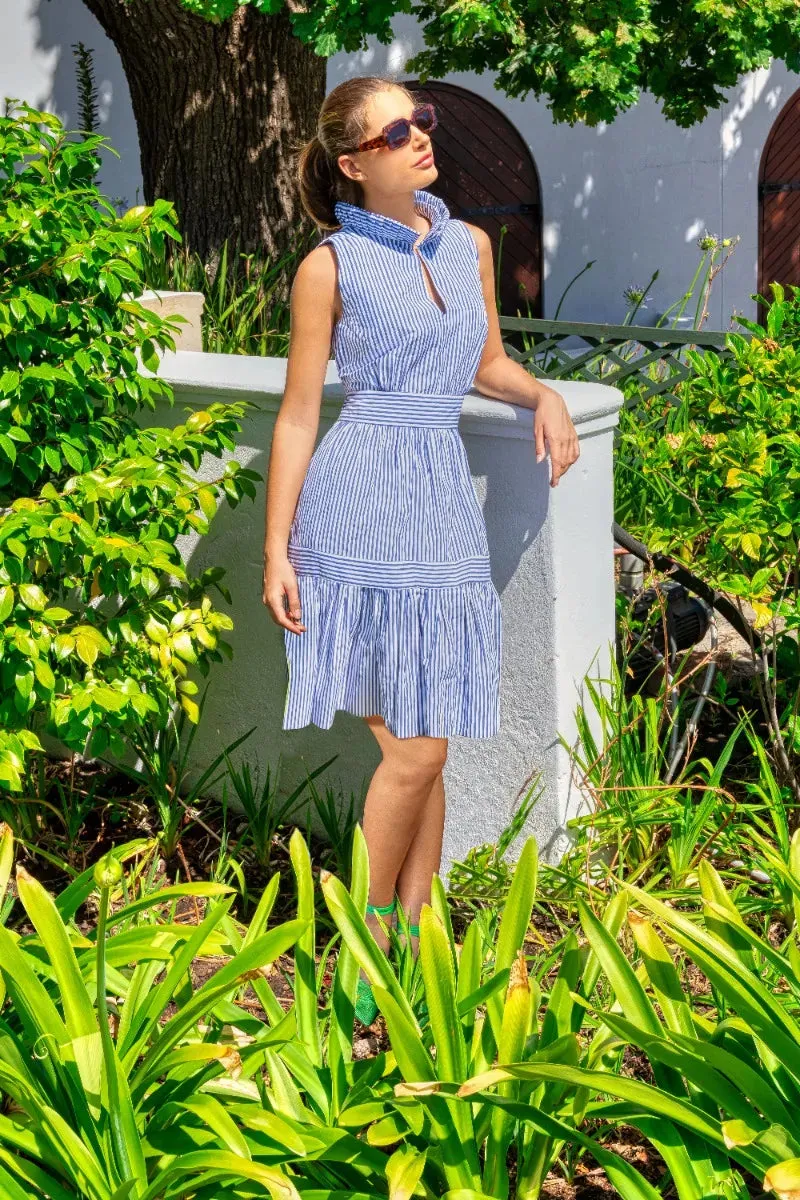 Gretchen Scott | Hope Dress | Women's | Periwinkle Stripe