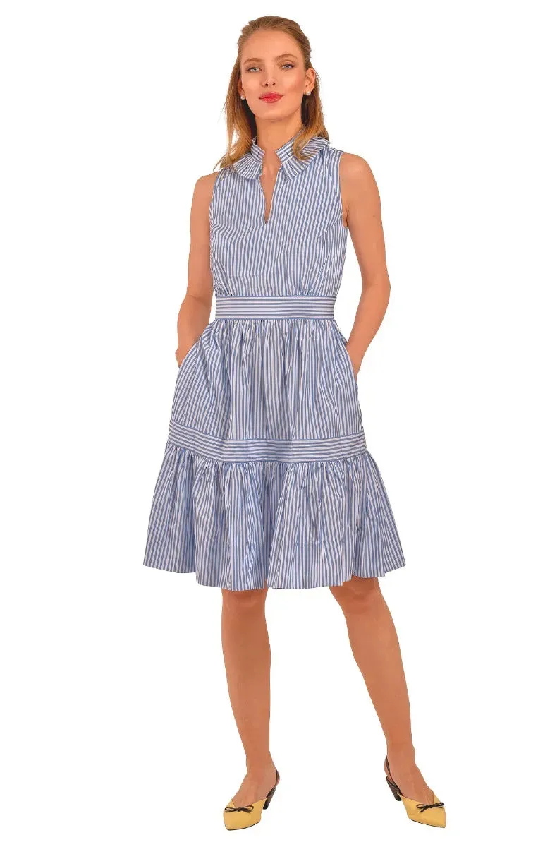 Gretchen Scott | Hope Dress | Women's | Periwinkle Stripe