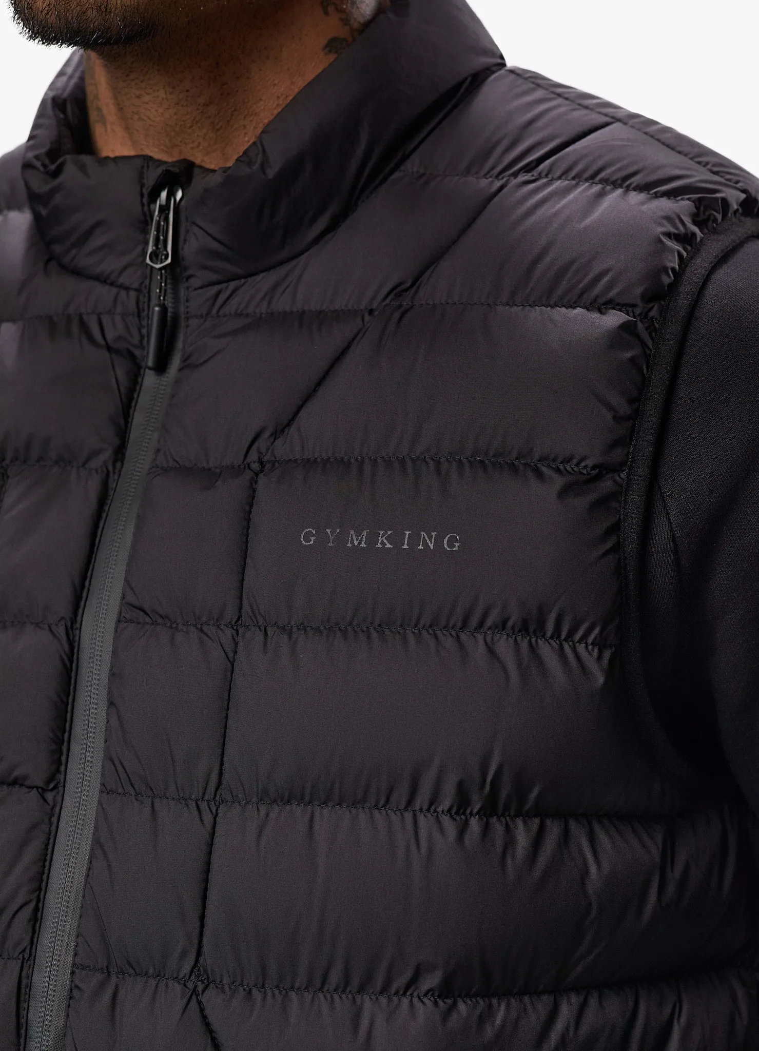 Gym King Limit Gilet - Black