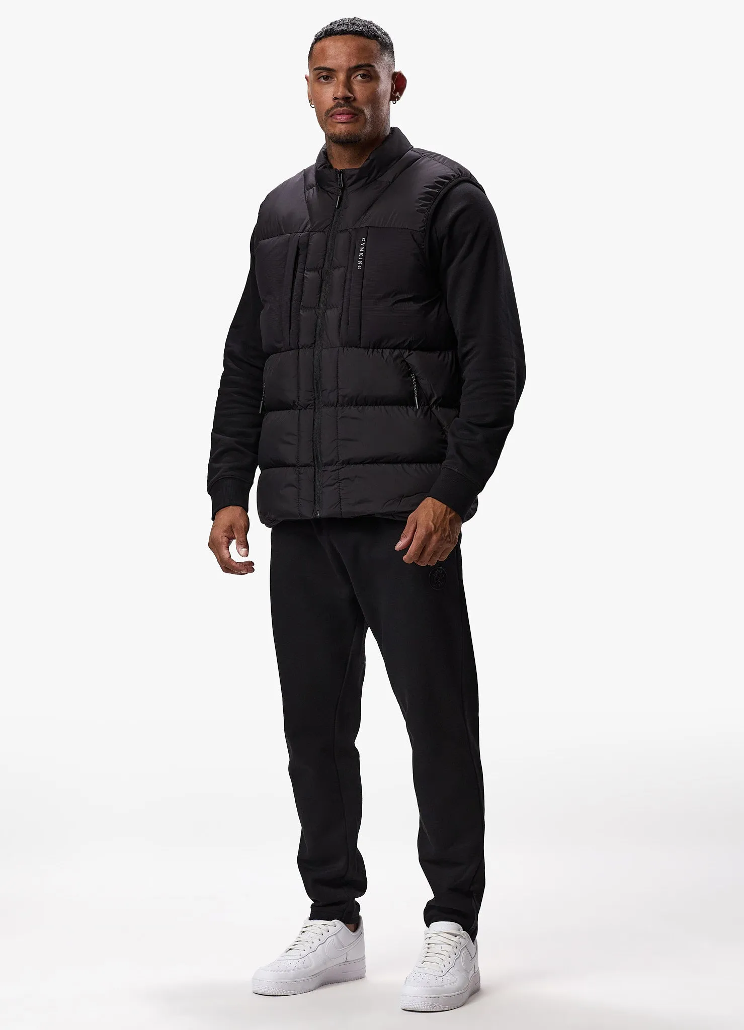 Gym King Synergy Gilet - Black