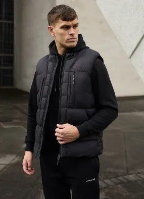 Gym King Synergy Gilet - Black