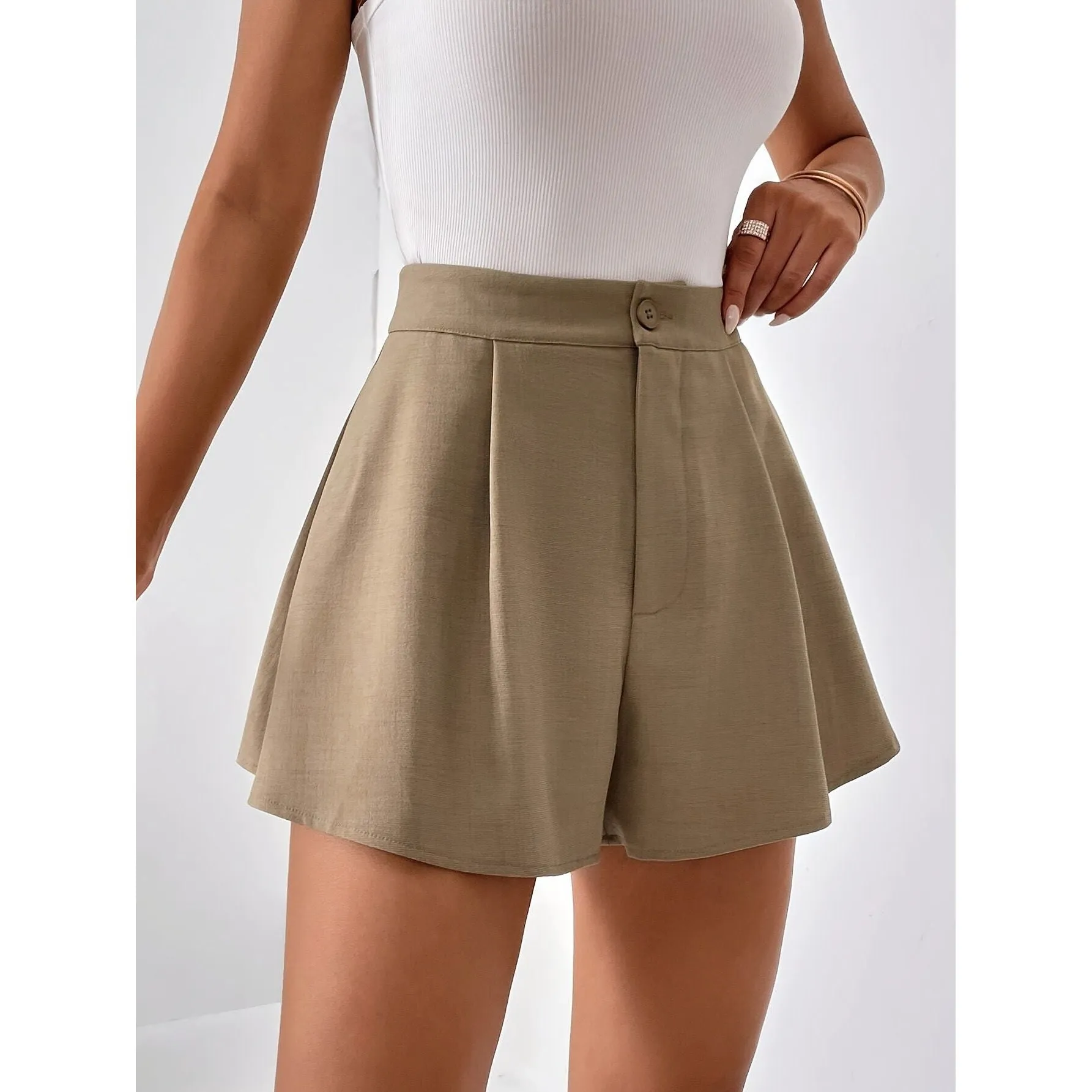 High waist elegant shorts