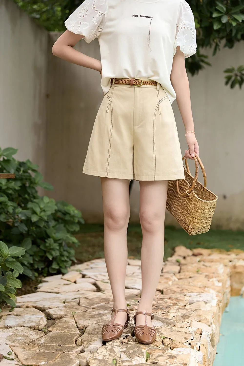 High Waist Shorts for Women