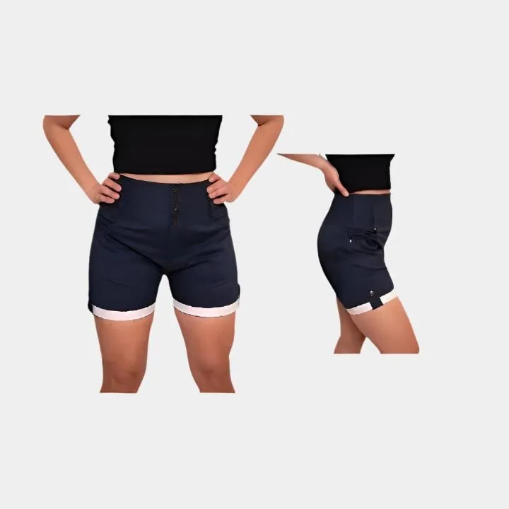 High Waist Walking Shorts