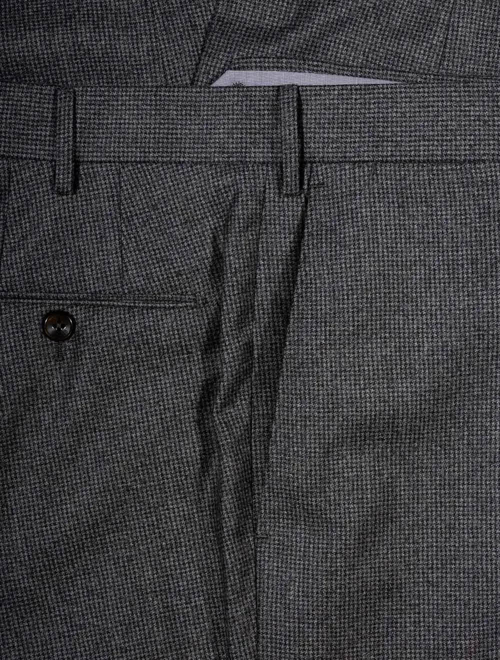 Houndstooth Tailored Trouser Grey