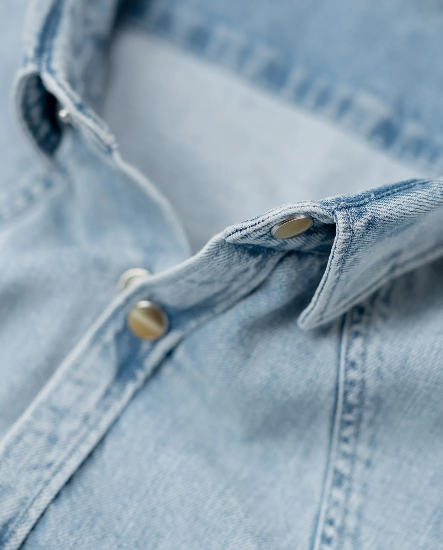 Light Wash Denim Shirt