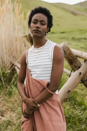 Milo Striped Ribbed Tank