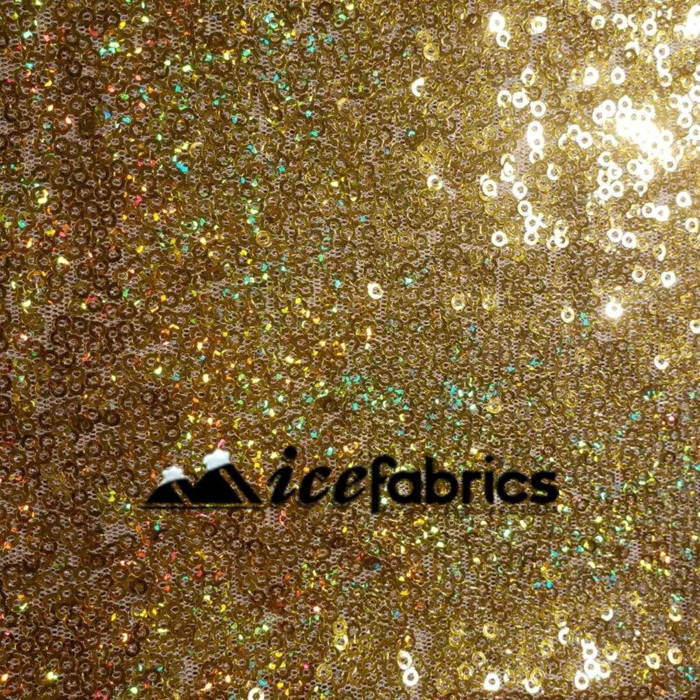 Mini Glitz Mesh Sequin Fabric