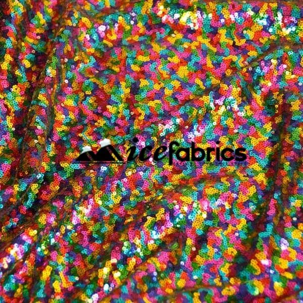 Mini Glitz Mesh Sequin Fabric