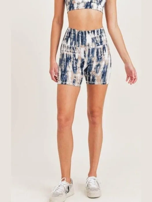 Mono B High-Waist Biker Shorts