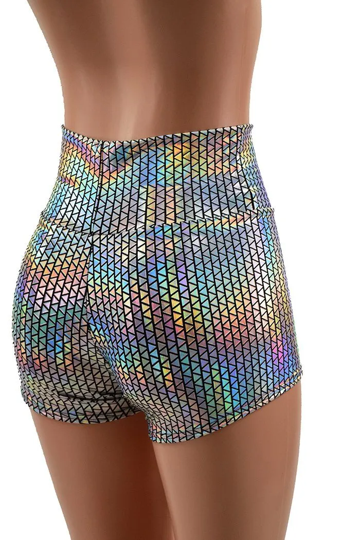 Prism High Waist Shorts READY to SHIP