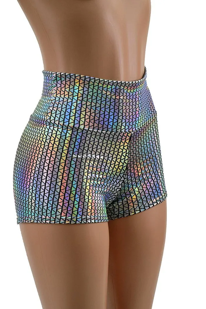 Prism High Waist Shorts READY to SHIP