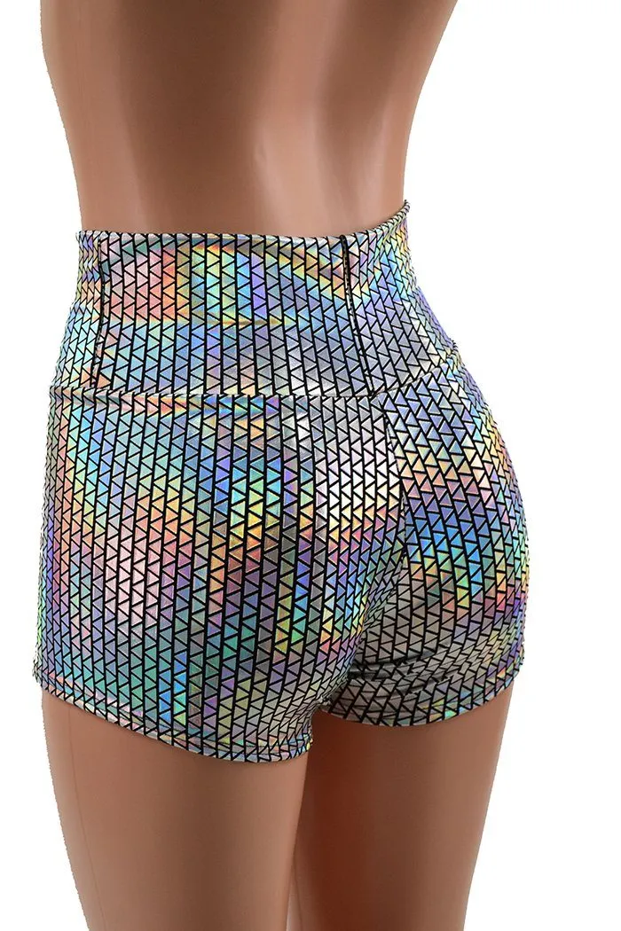 Prism High Waist Shorts READY to SHIP