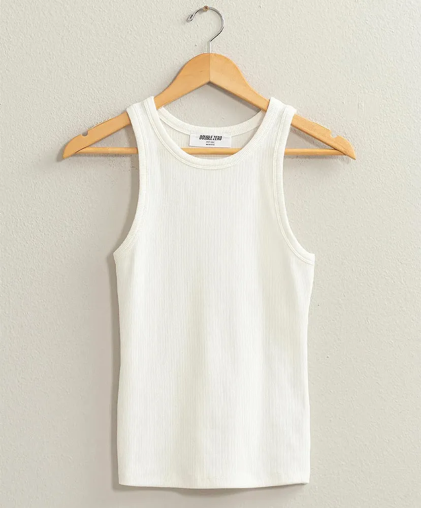 Radiant Ribbed Tank Top