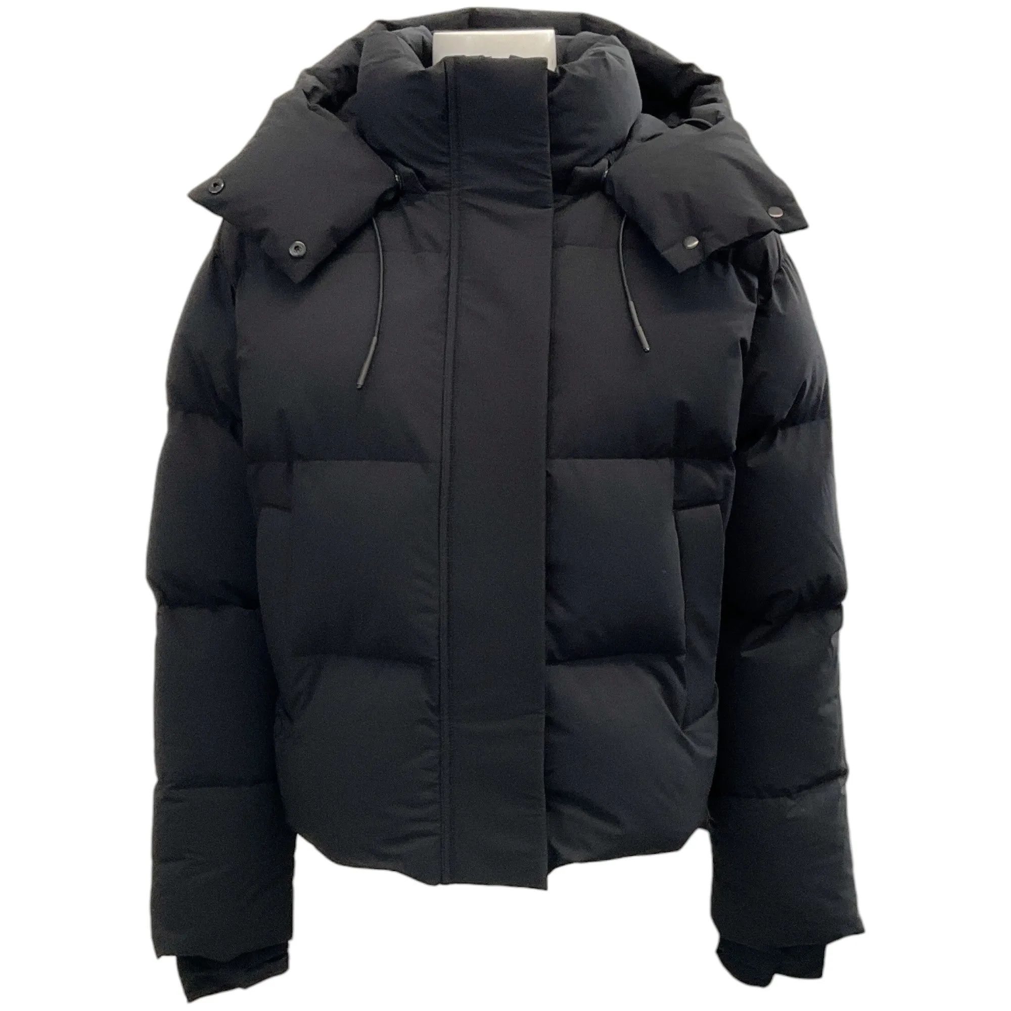 Rudsak Black Matte Cropped Puffer Jacket