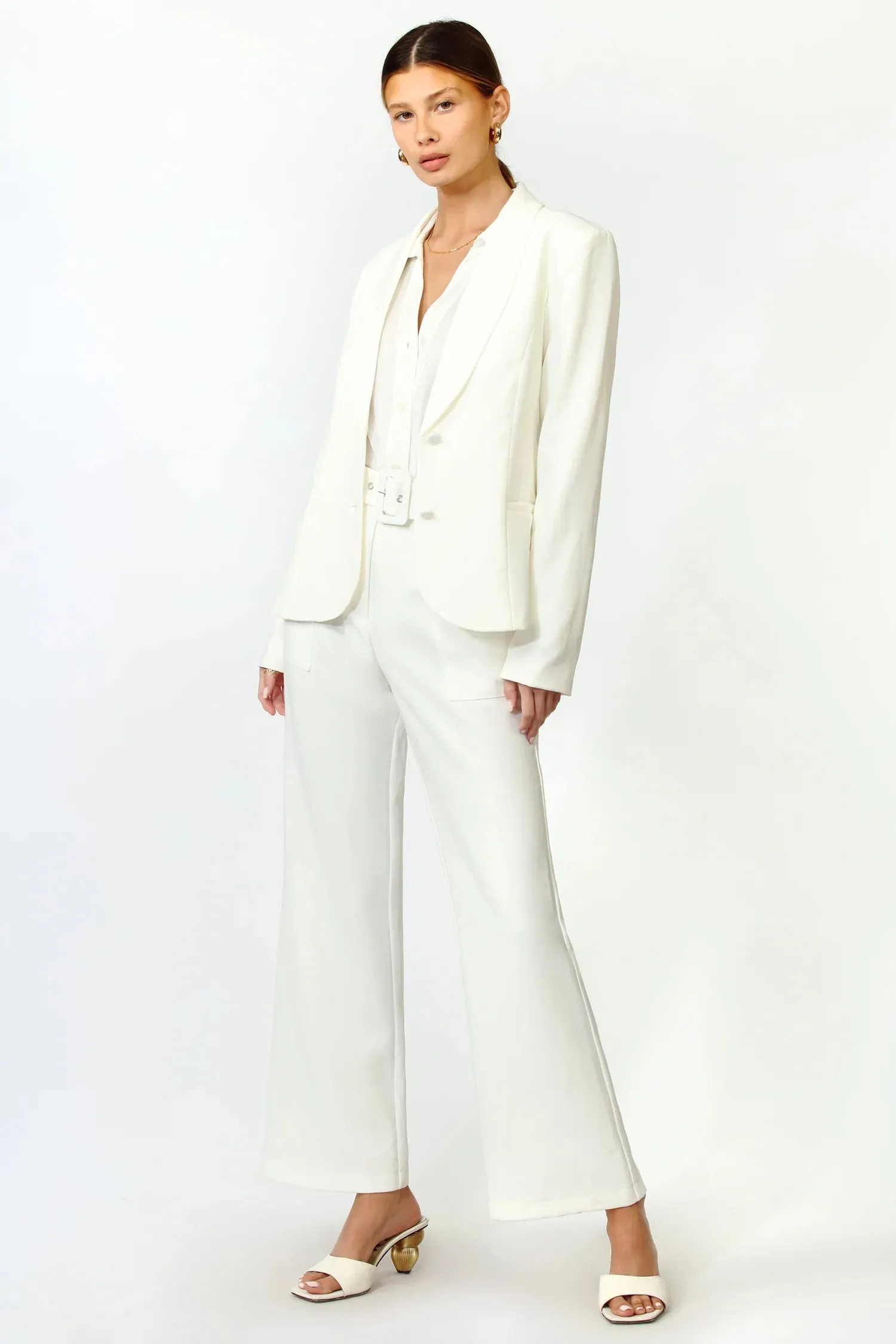 SCARLETT BLAZER - WHITE