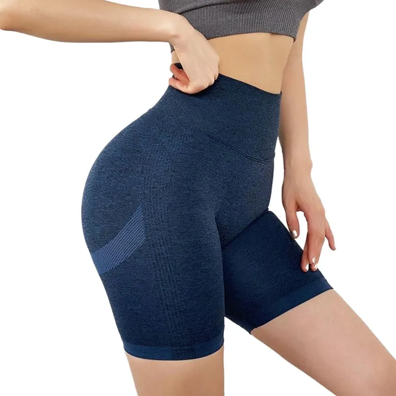 Slim Fit Sexy Women's High Waist Hip Push Up Yoga Shorts