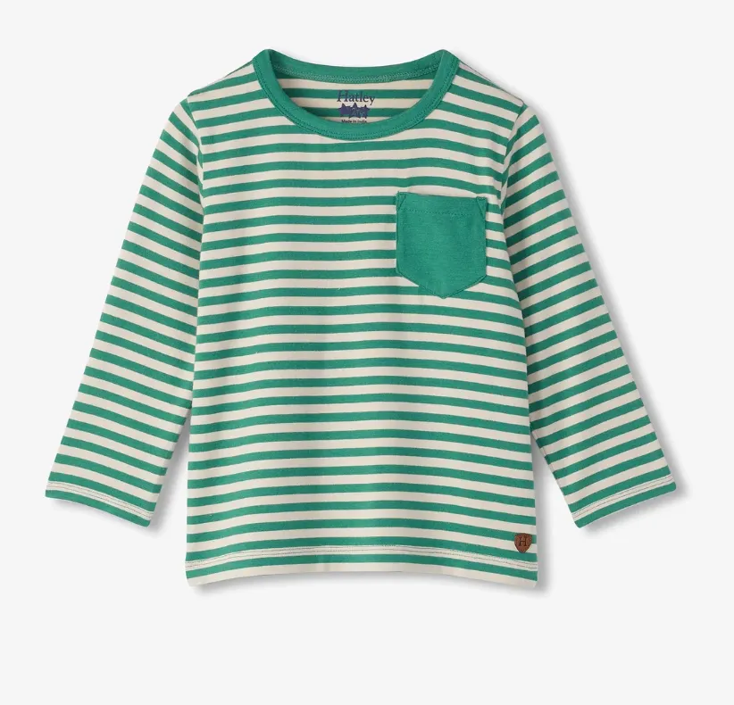 Striped L/S Bamboo Tee