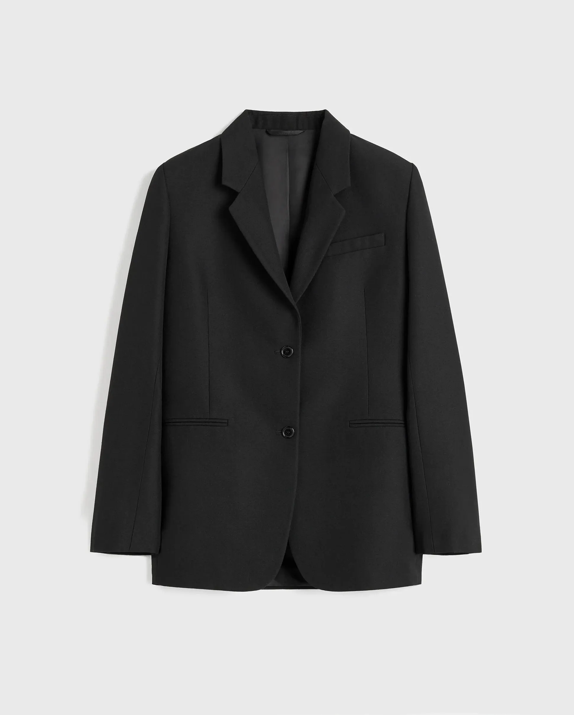 TAILORED SUIT JACKET / BLACK