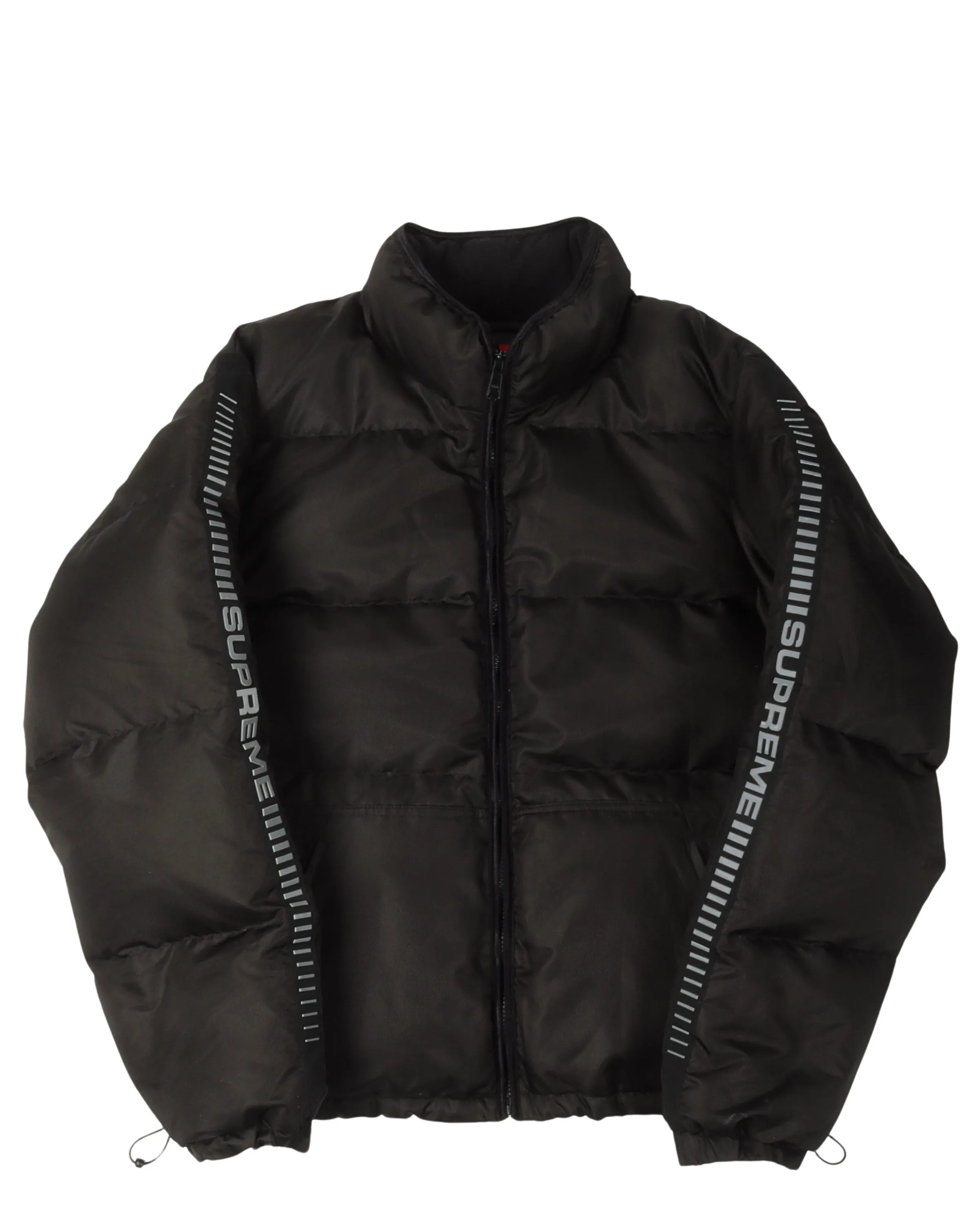 Tape Logo Puffer Jacket