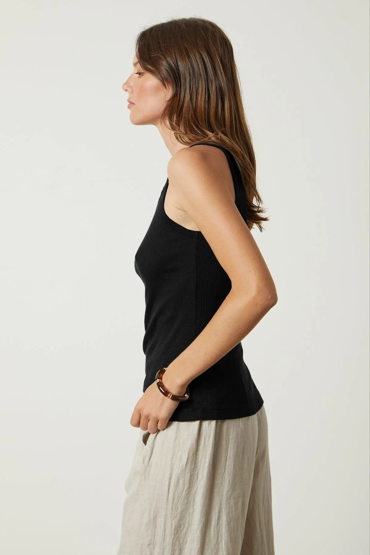 Velvet by Graham & Spencer Aliza Tank | Black