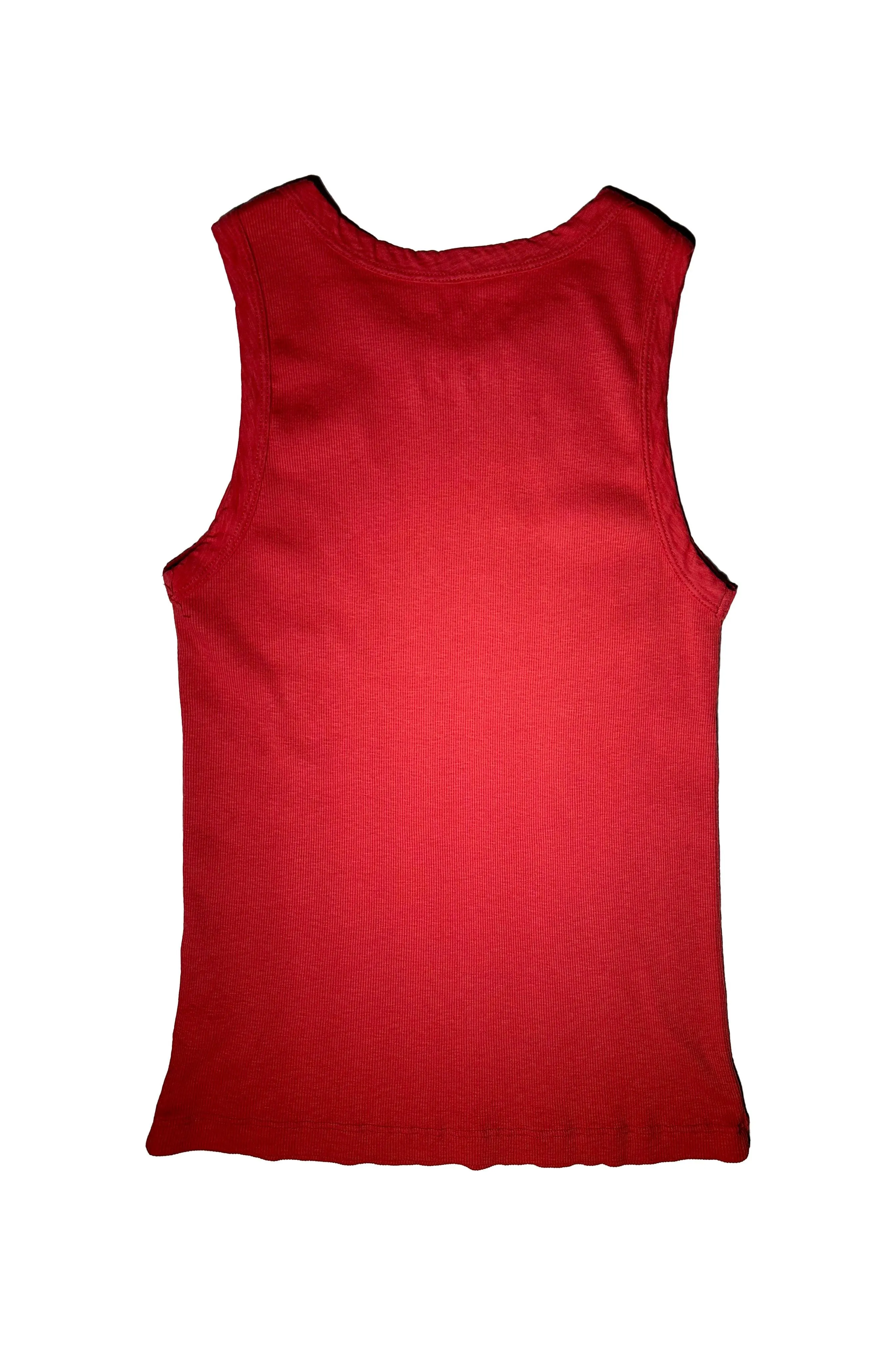 Velvet by Graham & Spencer Maxie Cotton Slub Ribbed Tank | Firefly