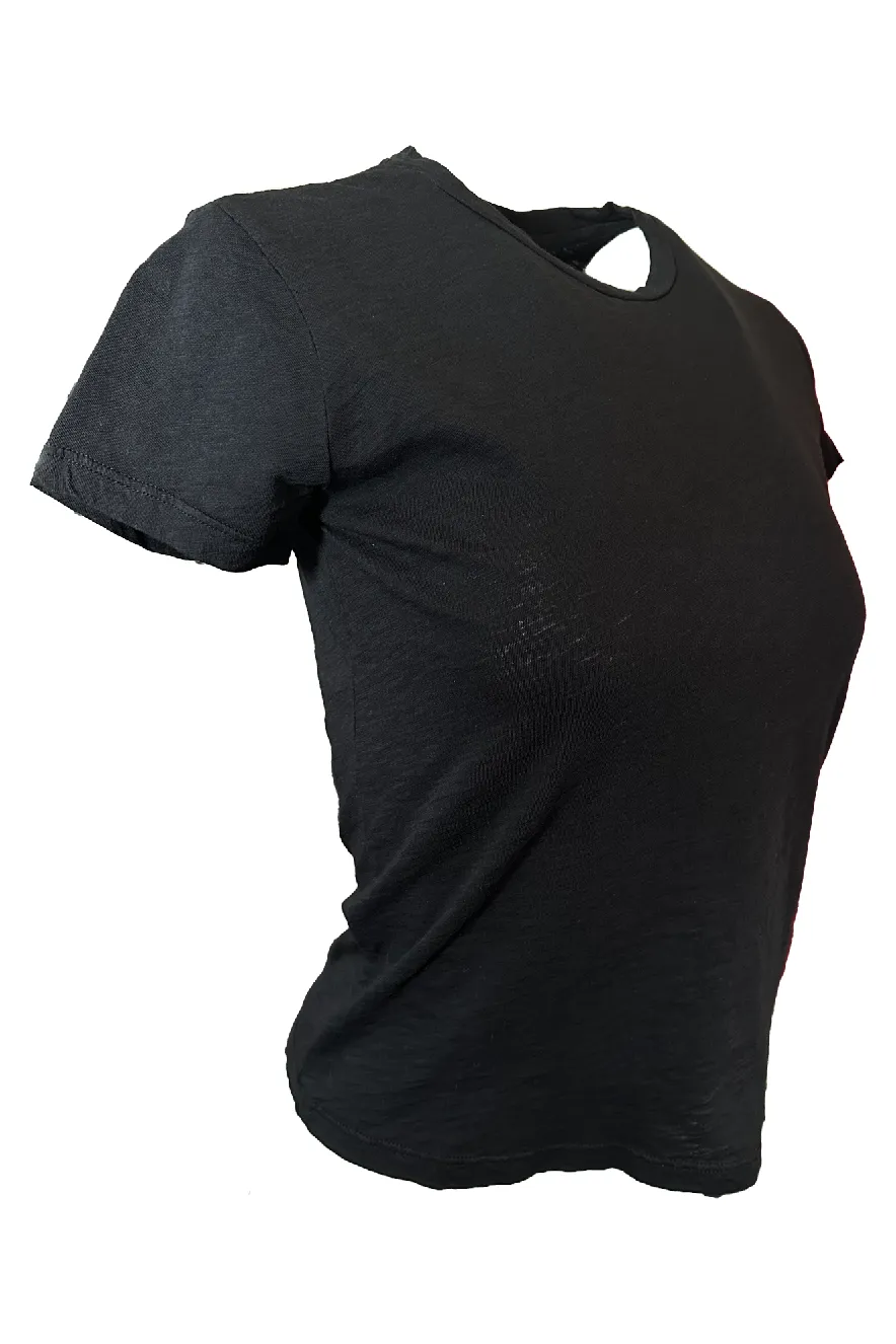 Velvet by Graham & Spencer Sierra Crew Neck Tee | Black